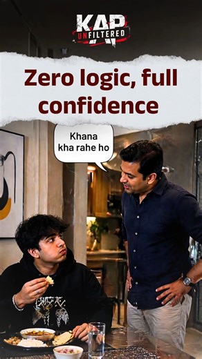 Zero Logic, Full Confidence! || KAP Unfiltered #shorts #viral