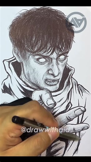 AVA Draws | Hollow Purple 🔥😎 #strangerthings #artistsoninstagram #willbyers #jujutsukaisen #drawing | Instagram