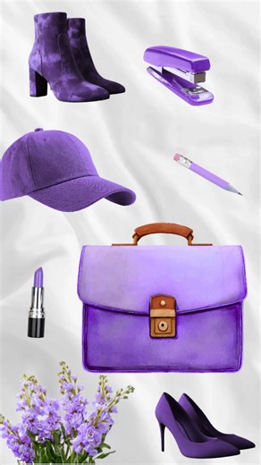 Hoy hablamos del color Amatista, una hermosa tonalidad de morado 💜 #moradoymasmorado #purplelovers #morado #moradomeencanta #purple | Morado y más morado