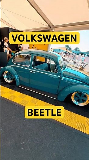 Slammed VW Beetle Perfection 🇩🇪🔥. Restomod! #vw #restomod