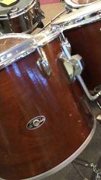 Vintage Slingerland Drums - 1980s Mahogany Drum Set