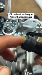 Old school technique to prevent grounding spark plug🤷‍♂️ #fbreels #fbreelsfypシ゚viralfbreelsfypシ゚viral #bjuneworks #highlightseveryone #mechanic #trendingusa #racing #fblifestyle #highlights #DIY #viralpost2025シ | Bjune Works
