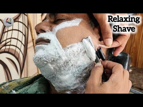 Professional🔥Razor Shave Tutorial 😉 Ultimate Clean & Fresh Feeling. ASMR 🎙️
