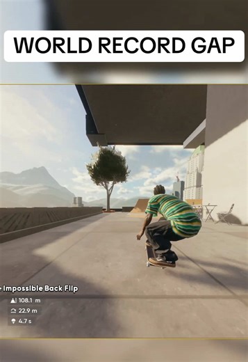 This gap was wild S/O @ElementRL for making this possible #skate #fyp #skate4 #easkate