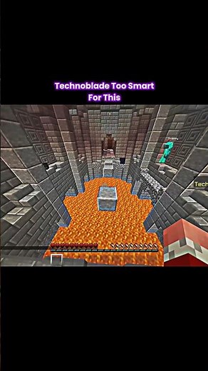 Technoblade Too Smart For This 🫣|| #shorts #technoblade #skeppy