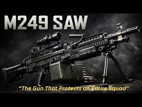 M249 SAW / The Gun That Protects an Entire Squad