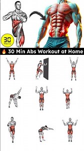 🔥 30 Min Abs Workout at Home | Build Strong & Defined Six Pack Abs | No Equipment