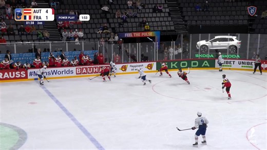 Les deux buts du jour signés Jordann Perret et Pierre-Edouard Bellemare 🎯 📺 www.Hockeyfrance.tv | Equipe de France de Hockey sur Glace