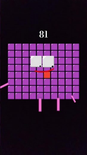 Numberblocks band 81