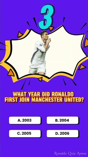 How Well Do You Know Cristiano Ronaldo? Try This Quiz! #footballquiz #cr7