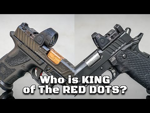 Trijicon RMR vs SRO: Which is the BEST Pistol Red Dot?
