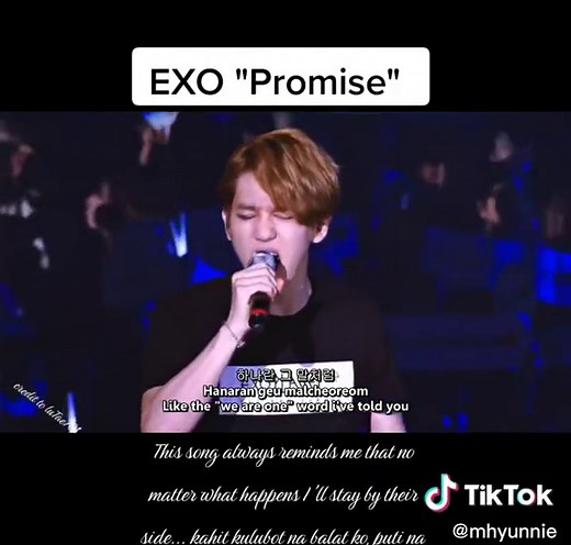 I will Love you FOREVER #EXO #promise @EXO #fyp #foryoupage #foryou #exol #wearoneexo #tiktokph