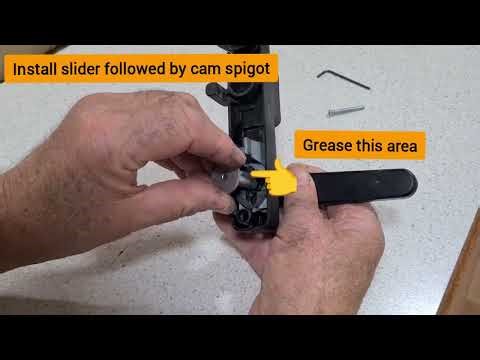 Replacing Camec Inner Door Handle - Gone Outback Spares Aluminium Handle