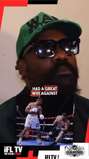 Full Derek CHISORA interview by Andrew McCART: https://youtu.be/61b-q5GdXWk | IFL TV