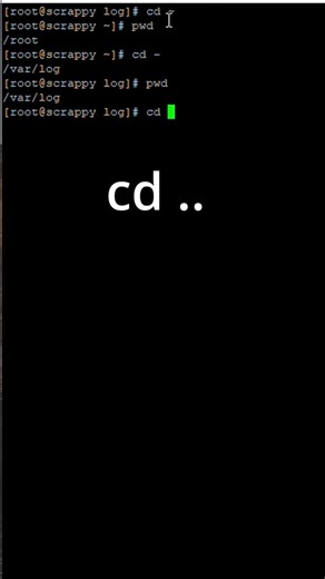 Jump Between Folders Like a Hacker #linux #tutorial #shorts