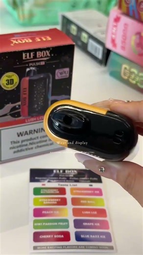 【25000回】最強の爆煙電子タバコ「ELF BOX Pulse X」開封！🔥 #Shorts #シーシャ #電子タバコ