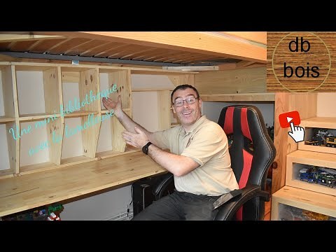 Fabrication d'une mini bibliothèque avec des assemblages aux lamello