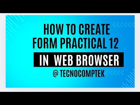 HTML FORM 12 TOPIC IN WEB BROWSER CODING IN NOTEPAD #newvideo #trending #notepad
