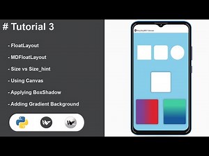 Kivy/kivyMD Tutorial #3 - Create Mobile Apps With Python