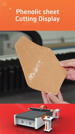 Fully automatic phenolic sheet vibrating knife cutting machine