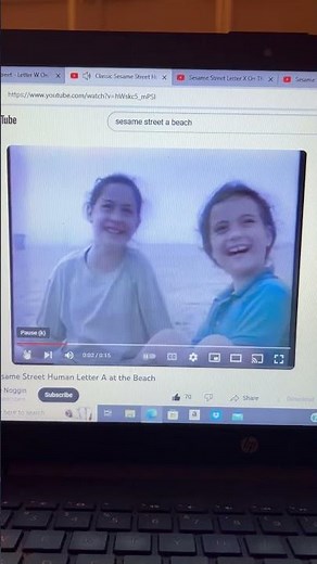 Sesame Street Letters W A X On The Beach Spelled Wax