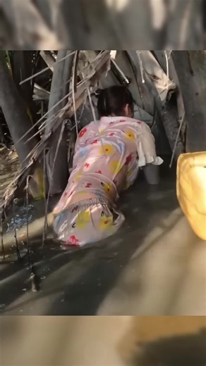 Beautiful girl catching fish #beautiful #girl #fishing #fyp