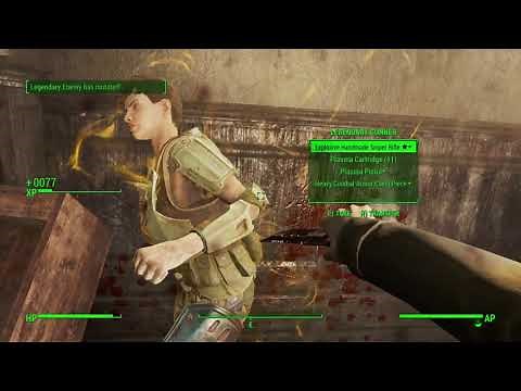 Fallout 4 OP Melee Knife Build