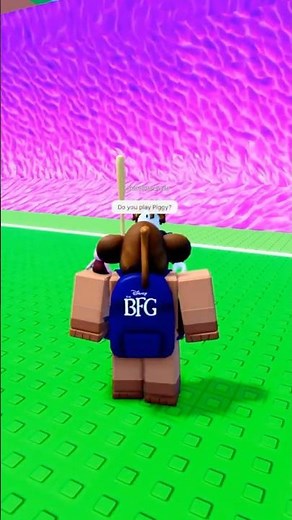 "Do you play Piggy?"😢