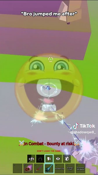 Defeating a Toxic Player in Blox Fruits Gameplay