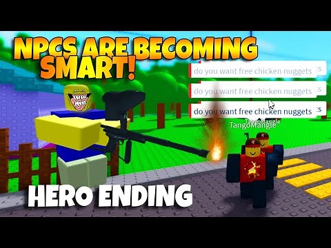 ROBLOX NPCs are becoming smart! - HERO ENDING [NEW]