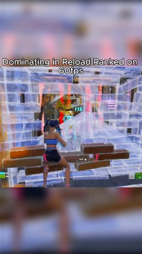 DOMINATING in RELOAD RANKED On PS4 Console #shorts #fortnite