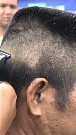 One trick Army Haircut #usashorts #barberia #armyhaircut