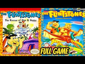 The Flintstones DUOLOGY | NES | 4K60ᶠᵖˢ UHD🔴 | Longplay Walkthrough Playthrough Full Movie Game
