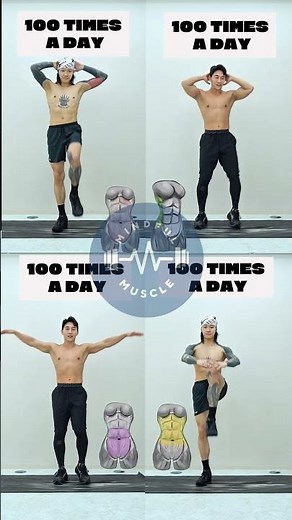 Transform Your Core: 100 Times a Day Ab Challenge for Six-Pack Abs