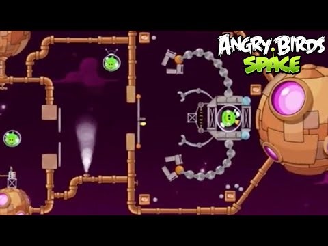 Angry Birds Space Brass Hogs Boss Battle