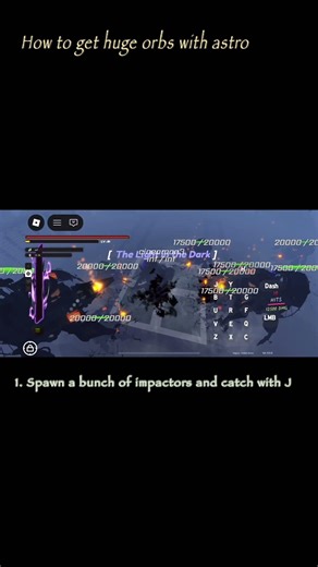 How to get huge astro orbs from astro