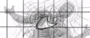 Sam Raimi's Spider-man 4 final battle storyboard