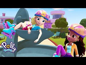 Polly Pocket full episodes | A Crazy Turbo Skates Mermaid Spectacular! Kids Movies