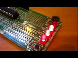 No Longer the World's Shortest Microchip PIC Flashing LED Program