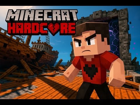 Looting Shipwreck and Ruined Portal | Minecraft Hardcore | In Telugu