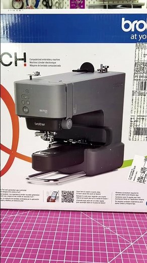 New Brother Skitch #embroiderymachine 📦 #joanns