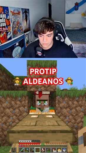 pequeño protip 👨‍🌾. Twitch: y4ngus 🟣. #minecraft