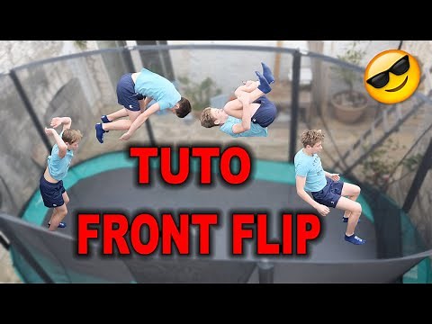 TUTO SALTO AVANT !!! (comment faire un salto avant en 5 minutes) -super facile-