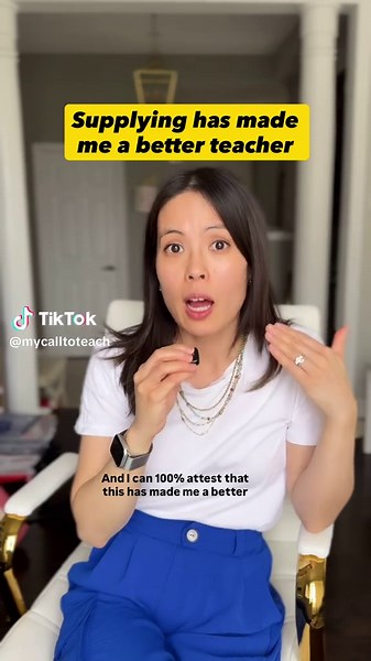 I’m a permanent teacher who chose to supply this year. I share in detail my tips: ✅ Leave the seating plan ✅ Let the supply teacher teacher ✅ No tech 💫 Supply teachers - what do you think? 💫 Classroom teachers - what do you think? #firstyearteachertips #teacherdevelopment #supplyteacher #substituteteacher #teachertips
