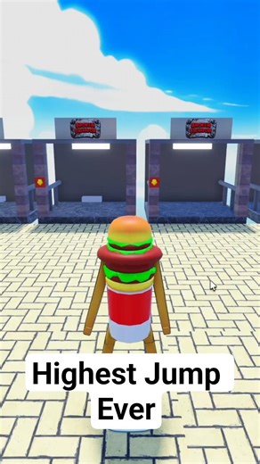 Highest Jump Ever 😳⬆️ | Elevator Fall Simulator