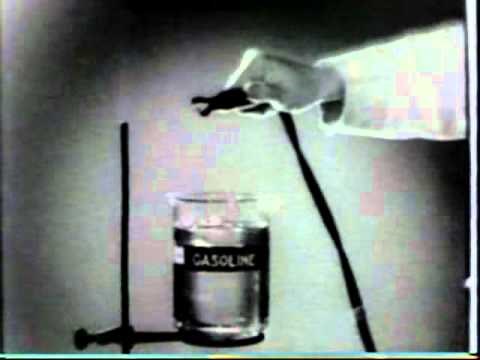 Flammable Range Demonstration 1947 Chemistry of Fire US War Department