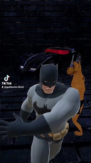Animation 3D Batman / Scooby Doo (danse / rap)