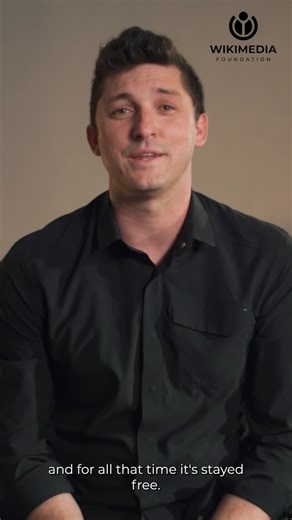 Wikimedia Foundation on Instagram: "Wikipedia has been a gift to the world for 25 years – ad-free, independent, and powered by readers like you, not by corporations. Like Zack McCune, Director of Brand at the Wikimedia Foundation, you’ve probably used it hundreds or thousands of times. Now’s your chance to give back and shape its future. Donate now at the link in our bio. #Wikipedia25"