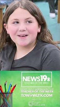 Meet News19 Teacher of the Week Miriam James