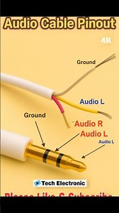 AUX Jack Wiring Ka Sabse Easy Tarika 😱 | Headphone Jack Connection Full Guide #shorts #electronic
